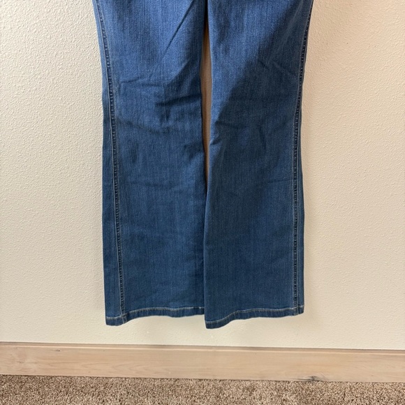 New SPANX Flare Jeans Vintage Indigo Business Casual Women’s Size Large Tall NWT - Picture 11 of 13